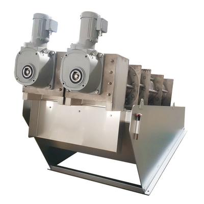Screw Press Sludge Dewatering Machine Volute Dehydrator for Wastewater Treatment