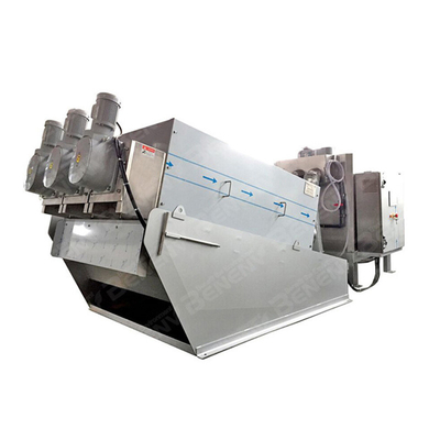 Screw Sludge Dehydrator Volute Press For Sludge Wastewater Treatment