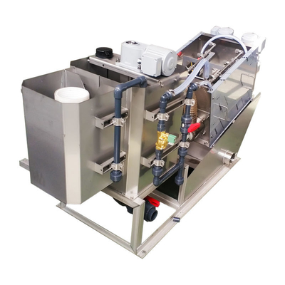 Sludge Dewatering Press Screw Press Dewatering Machine For Wastewater Treatment Plant