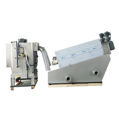 Enclosed Dewatering Screw Press Machine Durable Structure Corrosion Resistant