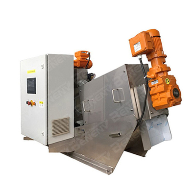Buy Multi Plate Sludge Dewatering Machine Containerized Wastewater Treatment Sludge Dehydrator online manufacture
