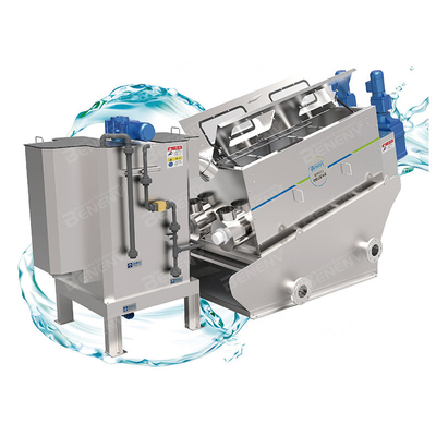 Buy Sludge Thickening Equipment Sludge Screw Press For Industry Wastewater Treatment Plant online manufacture