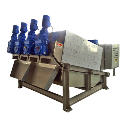 Buy Sludge Thickening Equipment Dewatering Screw Press For Oil Wastewater Treatment online manufacture