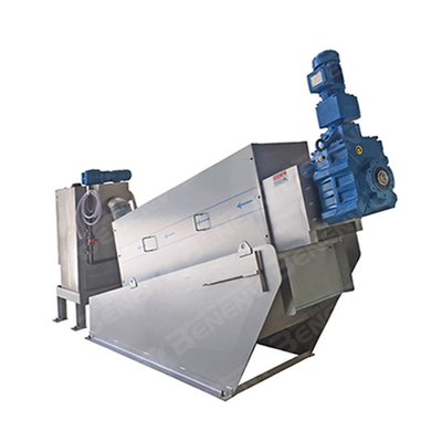 Buy High Efficient Sludge Dewatering Equipment Wastewater Screw Filter Press online manufacture