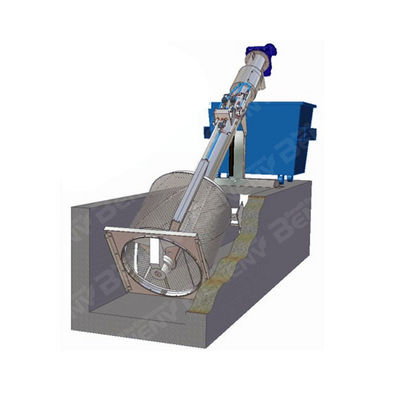 Buy Rotary Drum Mechanical Bar Screen Mechanical Coarse Bar Screen Rake online manufacture