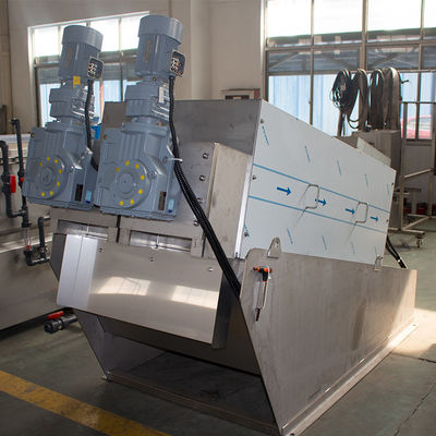 Buy Papermaking Automatic Multi Disk Screw Press Sludge Dewatering Machine online manufacture
