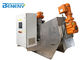 Professional Food Sludge Dewatering Machine Low Water Consumption for Waste Treatment