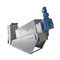 Multi Disk  Screw Press Dewatering Machine For Sludge Palm Oil USA Standard