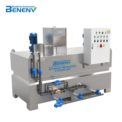Fully Automatic Preparation & Dosing Unit For Chemicals Preparation & Dosing Waste Water Treatment Plant