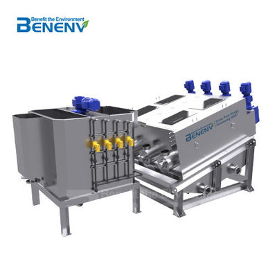 Wastewater Treatment Machine Enhance Phosphonus Removal Effect Sludge Dewatering Machine