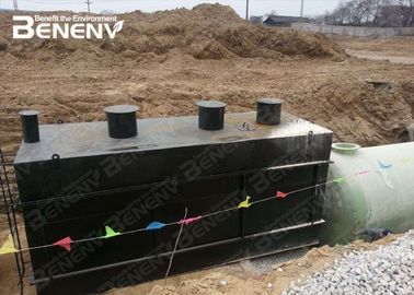 AO Biochemical Sewage Treatment Equipment Low Sludge Production Long Life Span