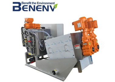 Cutting Edge Screw Press Dewatering Machine Low Power  Consumption