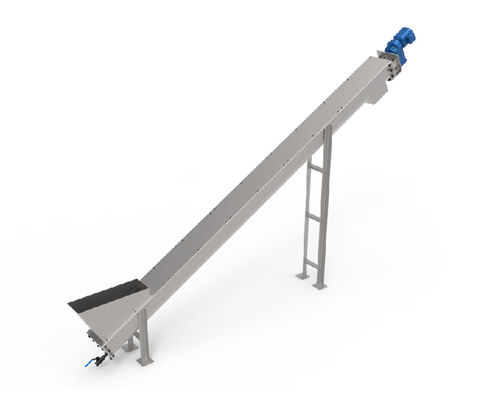 Small Spiral Feeder Shaftless Auger Screw Conveyor