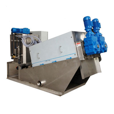 Multi Disk Gravity Belt Thickener Oil Sludge Dewatering Screw Press