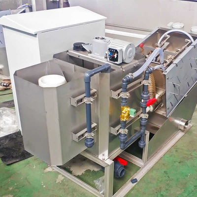 Stainless Horizontal Oem Sludge Dewatering Screw Press