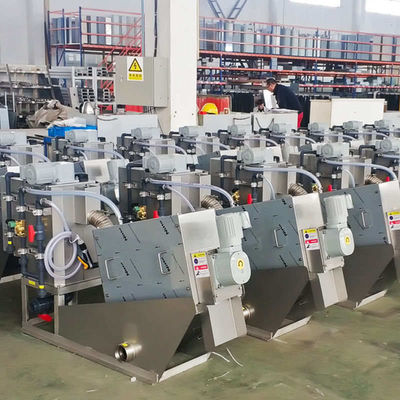 Food Screw Press Sludge Dewatering Machine Wastewater Treatment