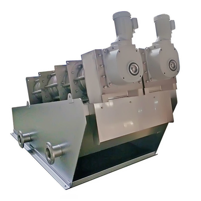 Screw Press Sludge Dewatering Machine Sludge Dehydrator Self Cleaning