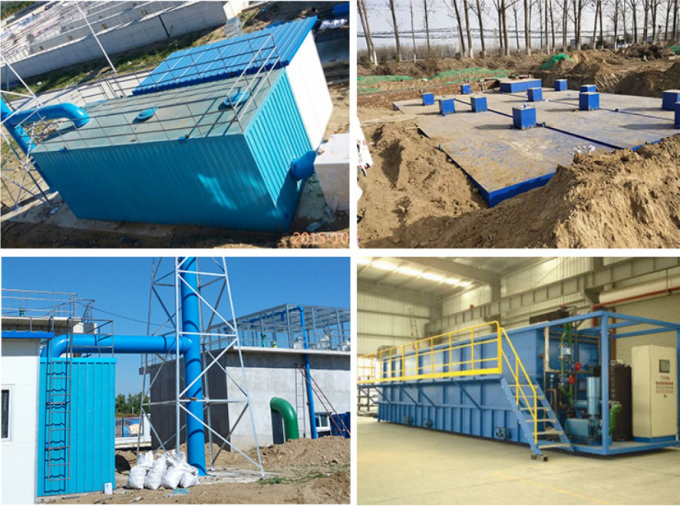 Low Noise Sewage Treatment Plant Equipment Energy Saving Eco Friendly